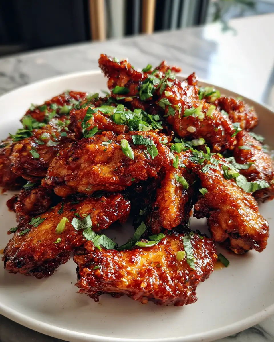 Irresistibly Crispy Honey Garlic Wings That Will Make Your Taste Buds Sing - Featured Image