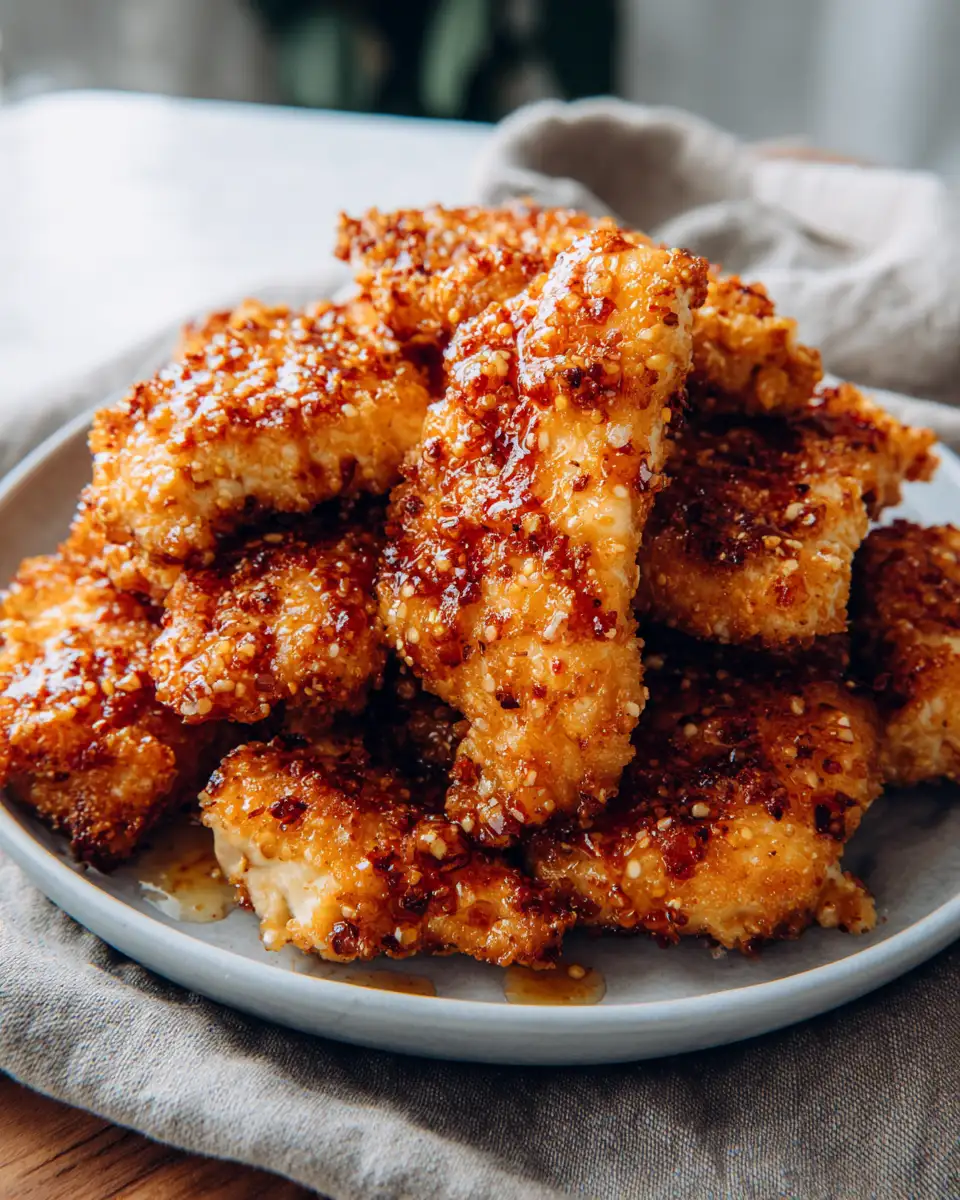 Irresistibly Crispy Honey Mustard Chicken: Your New Favorite Dish - Featured Image