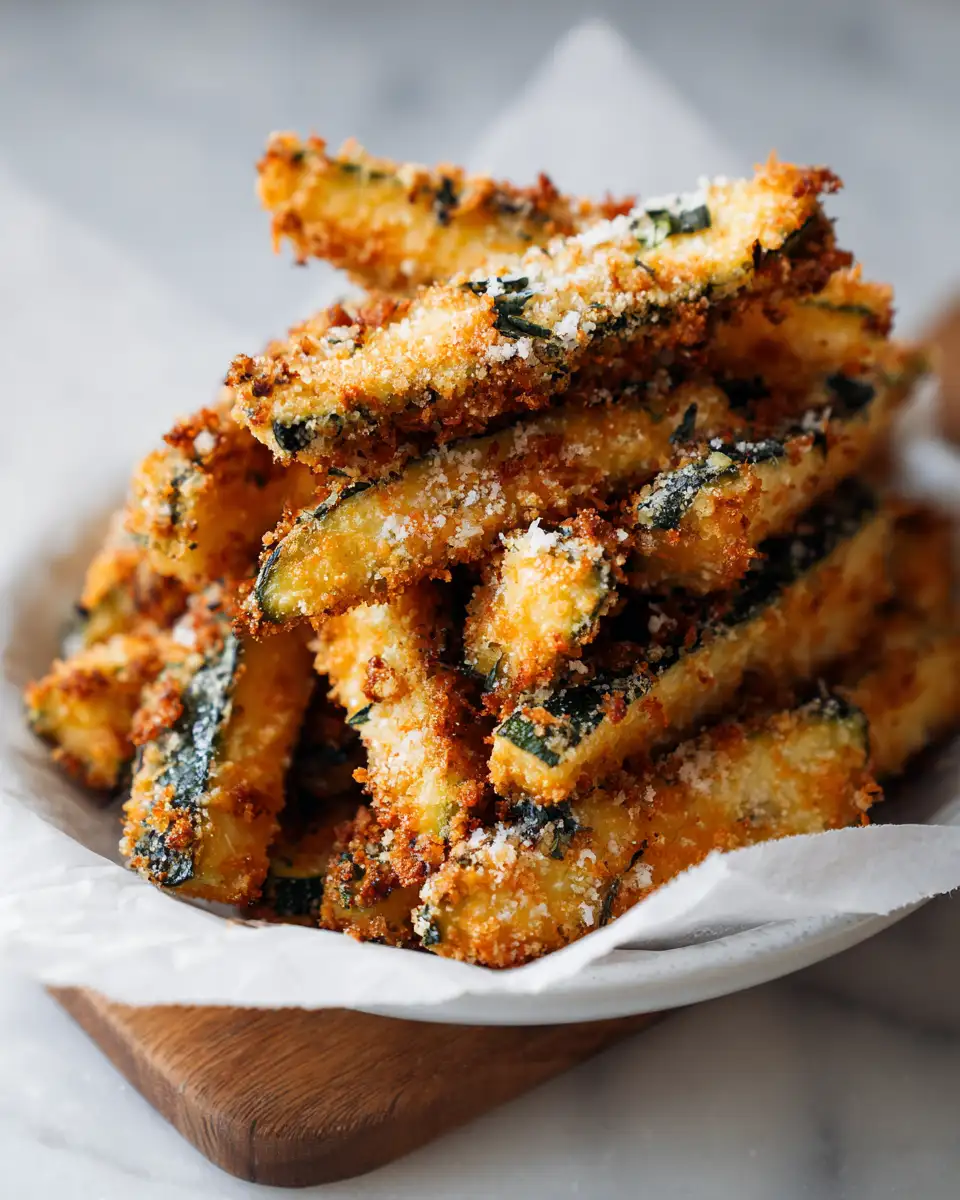 Crispy Parmesan Zucchini Fries: Your Next Addictive Snack - Featured Image
