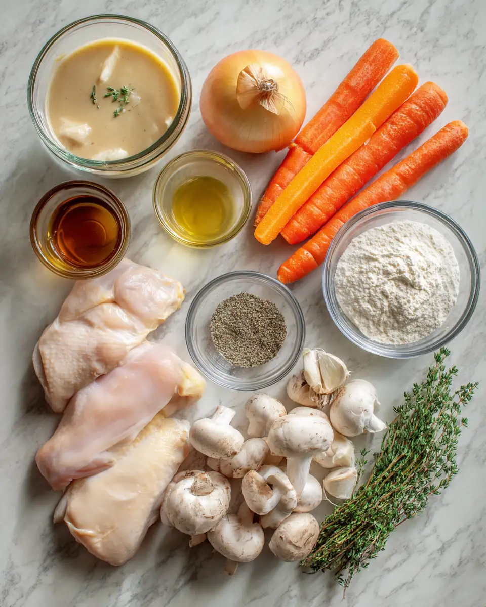 Ingredients for Crockpot Chicken and Gravy: The Ultimate Comfort Meal Made Easy