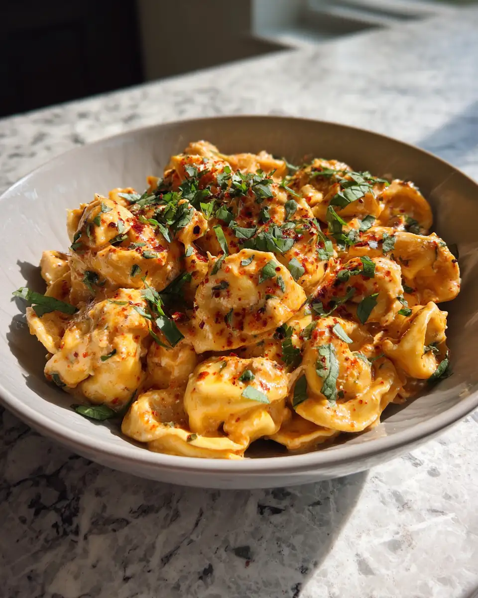 Final dish - CrockPot Chicken Tortellini: The Ultimate Comfort Dish Made Easy