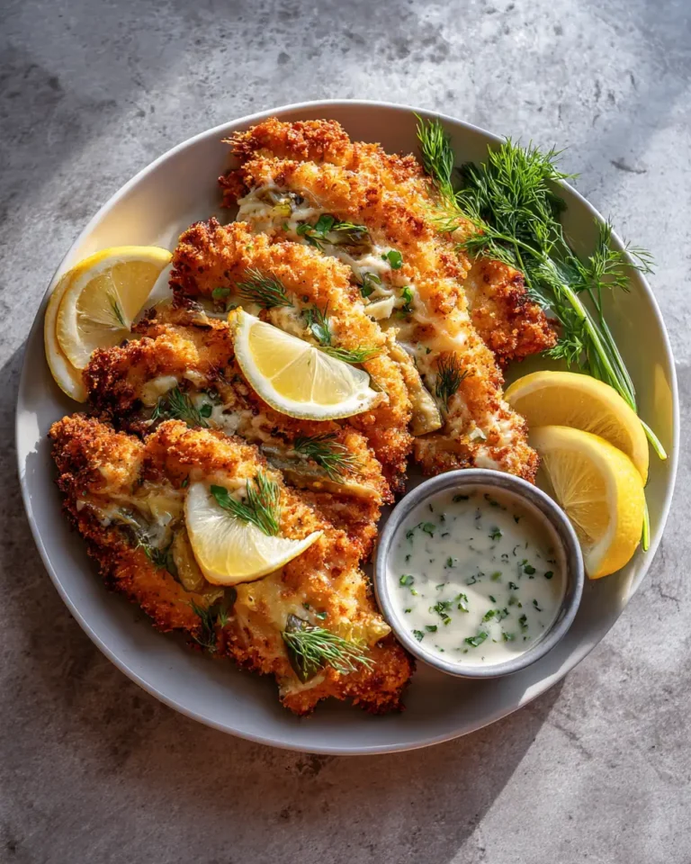 Crispy Dill Pickle Parmesan Chicken: A Tangy Twist on a Classic Dish - Featured Image