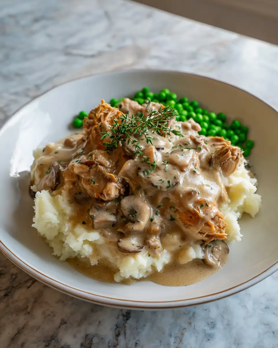 Effortless Comfort: Easy Crockpot Chicken and Gravy Recipe - Featured Image