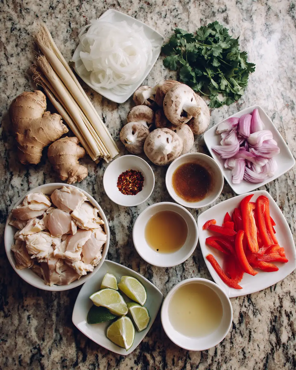 Savor the Simplicity: Easy Thai Chicken Soup Recipe for Effortless Flavor 4 Ingredients for Savor the Simplicity: Easy Thai Chicken Soup Recipe for Effortless Flavor