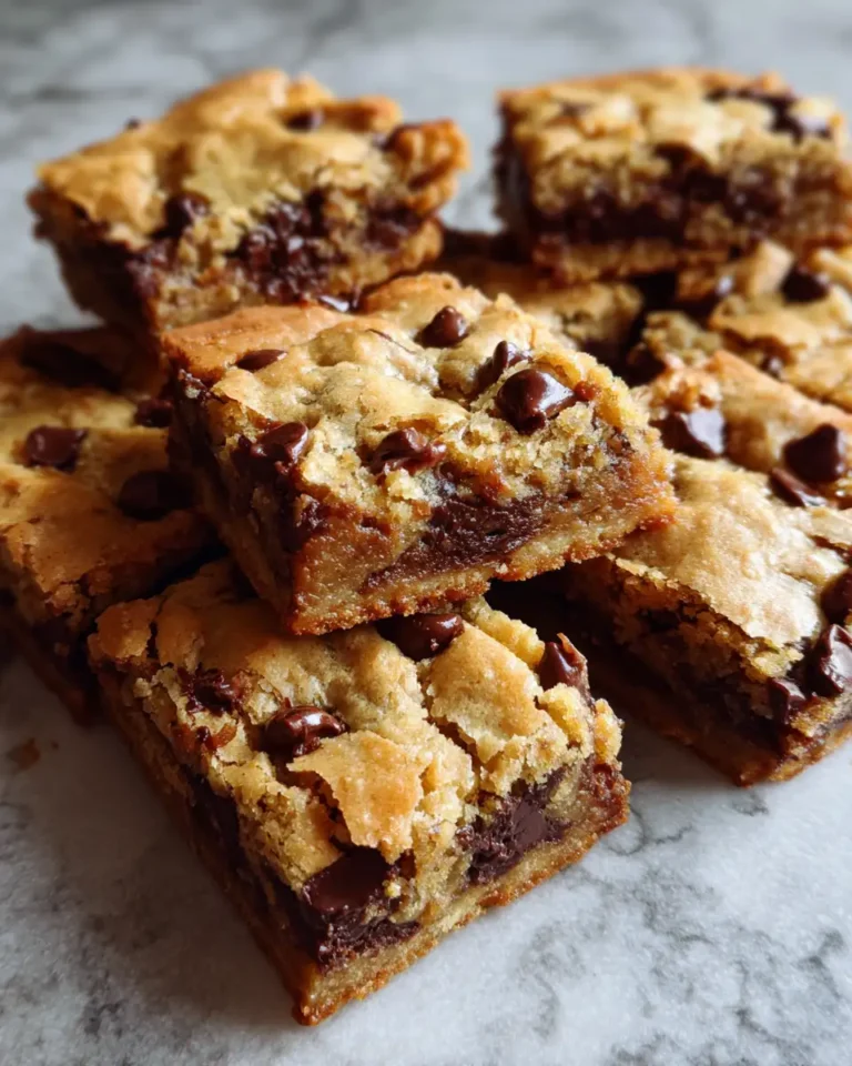 Irresistibly Gooey Chocolate Chip Cookie Bars You Can't Resist - Featured Image