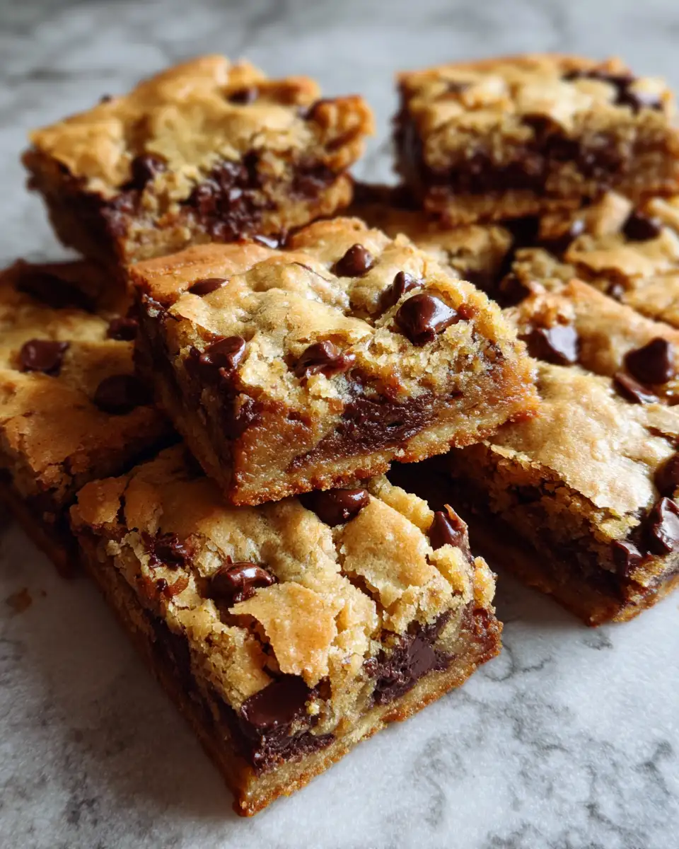 Irresistibly Gooey Chocolate Chip Cookie Bars You Can't Resist - Featured Image