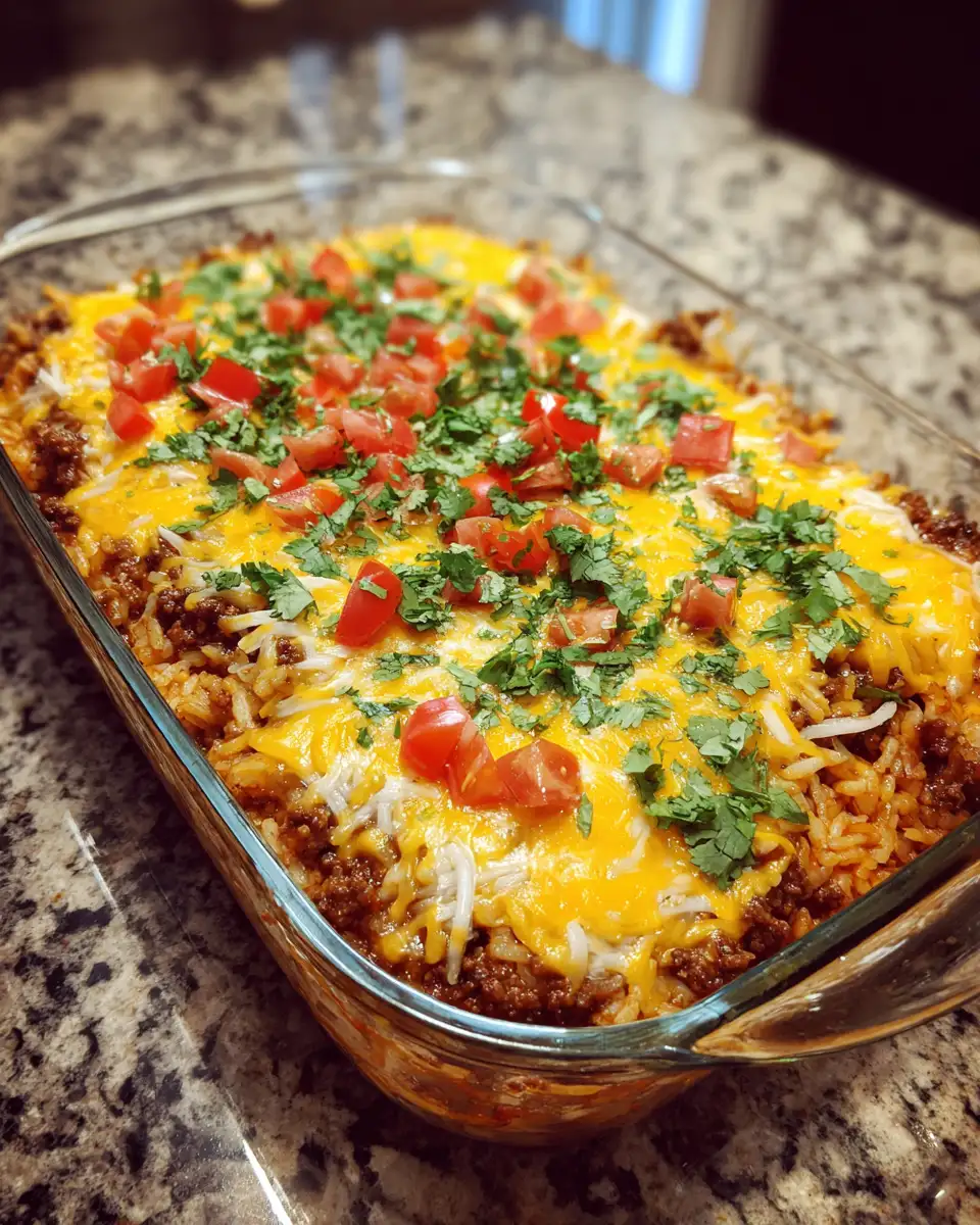 Ingredients for Savor the Comfort: Ground Beef Rice Casserole Delight