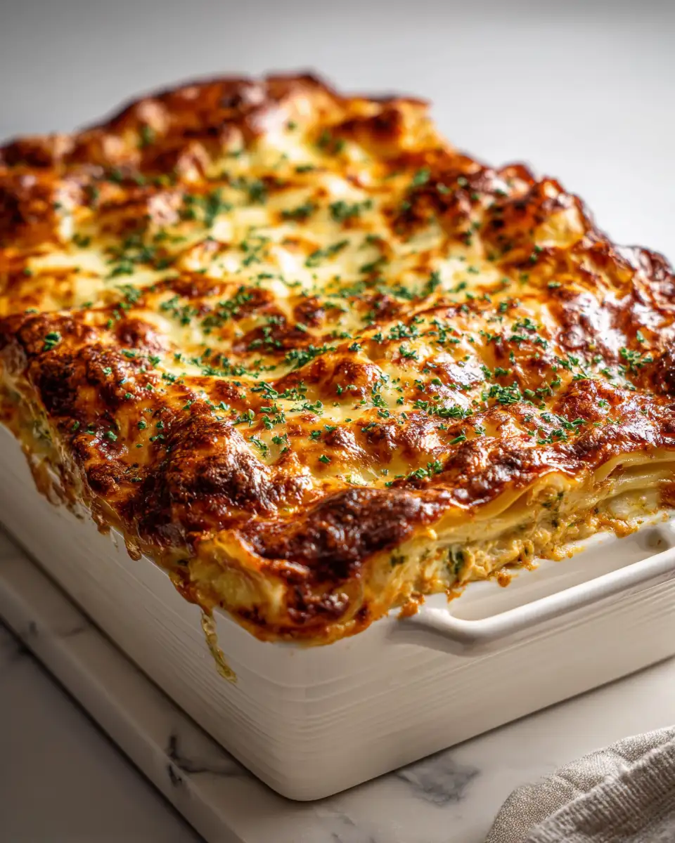 Final dish - Dive into Decadence with Homemade Seafood Lasagna