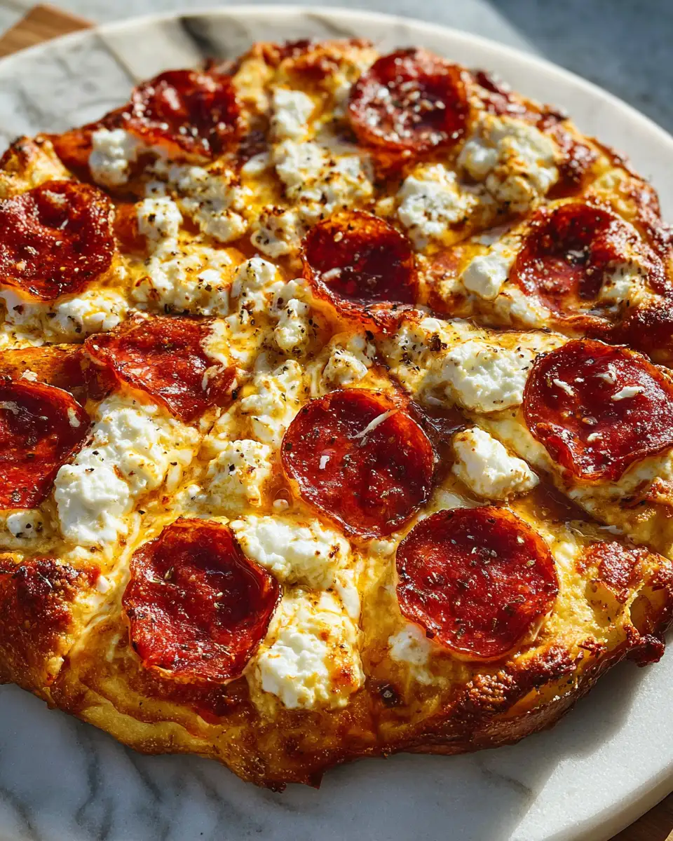 Spice Up Your Slice: Hot Honey Pizza with Ricotta and Pepperoni - Featured Image