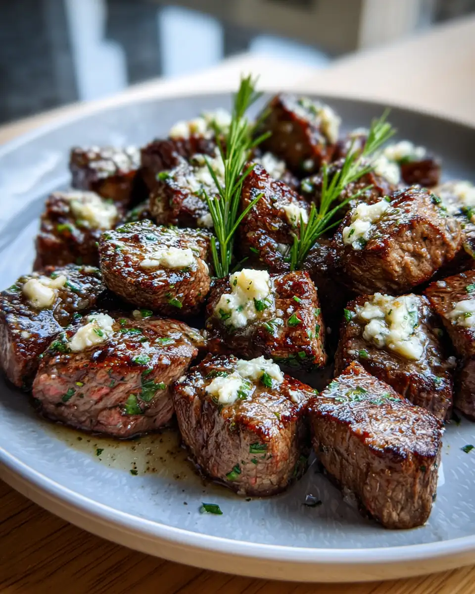 Savor the Flavor Juicy Steak Bites with Garlic Butter Delight - Featured Image
