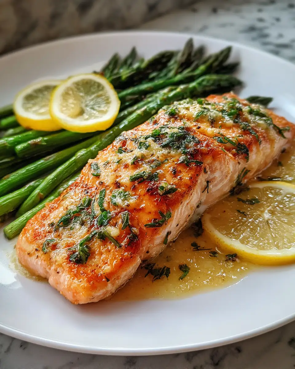 Speedy Gourmet Delight Lemon Butter Salmon in 15 Minutes - Featured Image