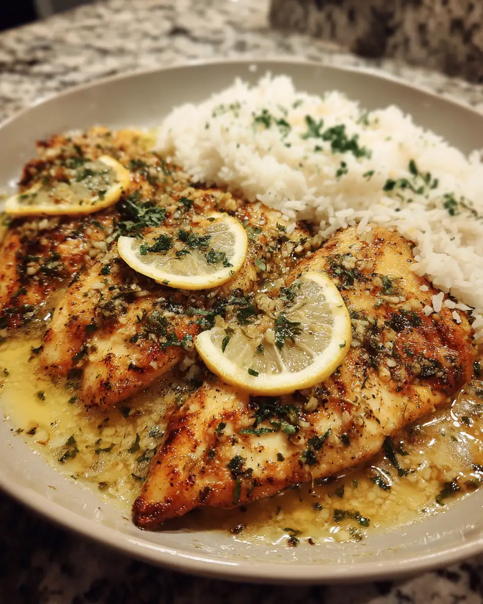 Zesty Lemon Garlic Butter Tilapia: A Flavorful Feast 6 Final dish - Zesty Lemon Garlic Butter Tilapia: A Flavorful Feast