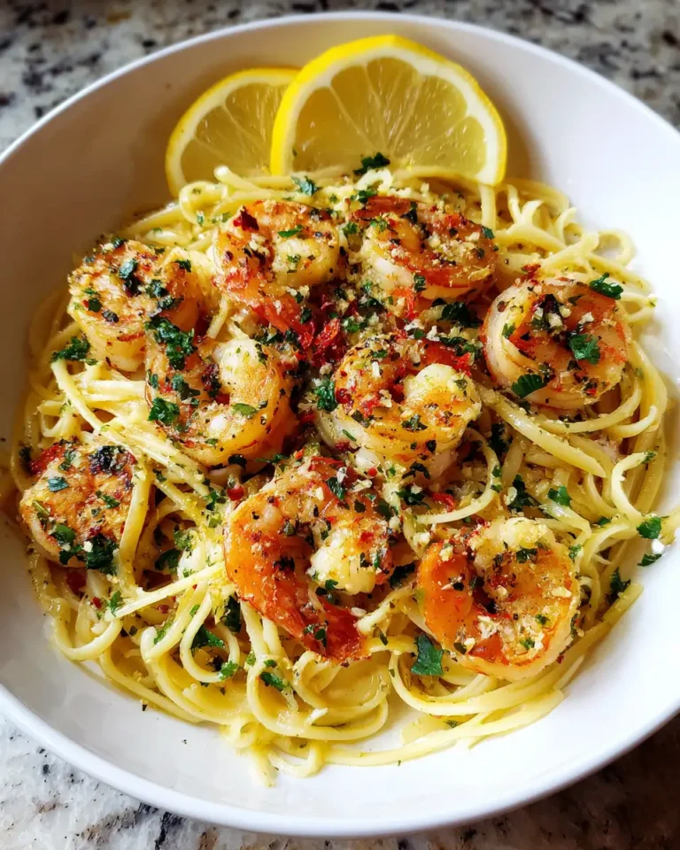 Zesty Lemon Garlic Shrimp Scampi: A Flavorful Twist on a Classic Dish - Featured Image