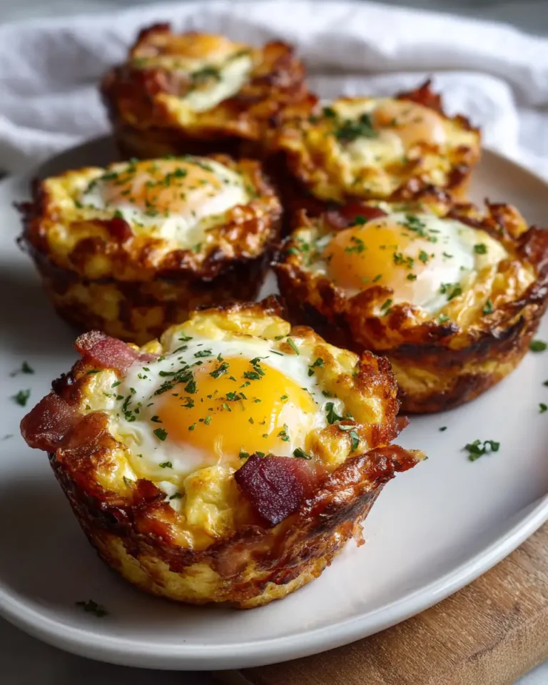 Rise and Shine with Loaded Bacon and Egg Hash Brown Muffins - Featured Image