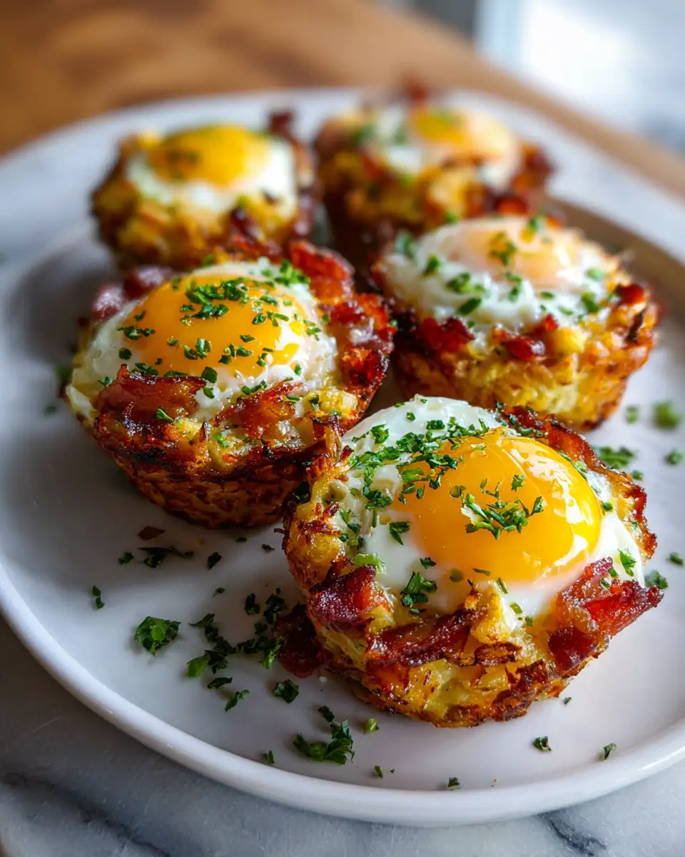 Rise and Shine with Loaded Bacon and Egg Hash Brown Muffins 6 Final dish - Rise and Shine with Loaded Bacon and Egg Hash Brown Muffins