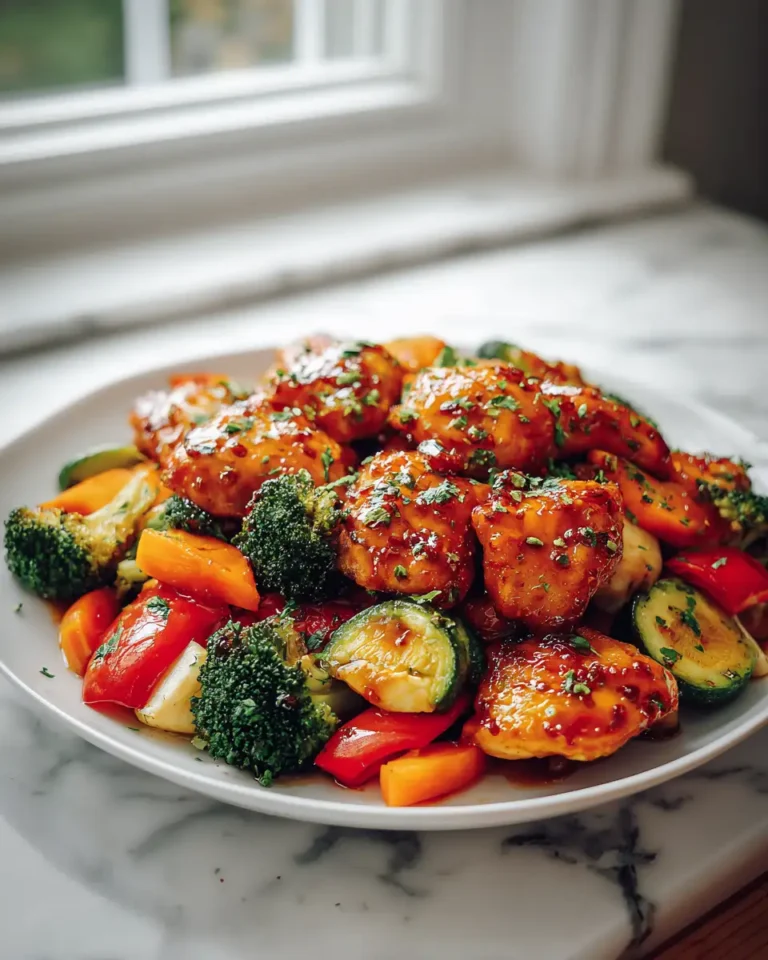 Effortless Flavor Explosion with One-Pan Honey Garlic Chicken and Veggies - Featured Image