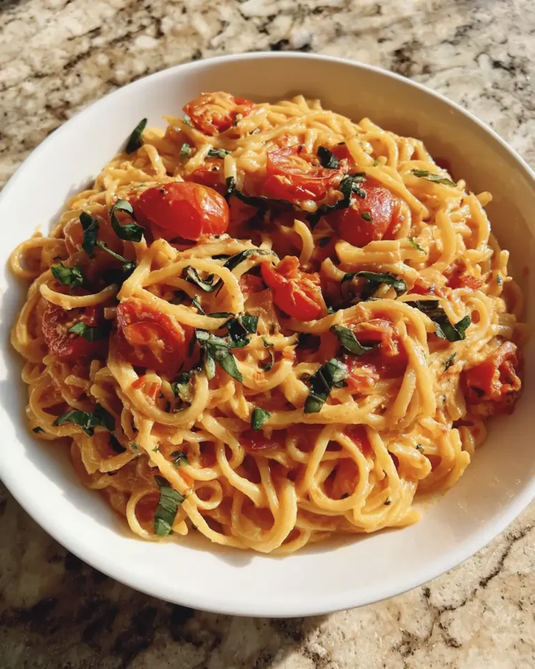 Savor the Simplicity: One-Pot Creamy Tomato Basil Pasta Delight - Featured Image