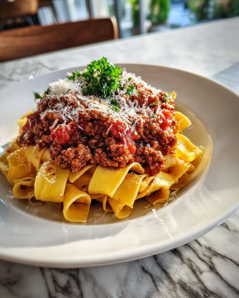 Savor the Timeless Taste of Classic Italian Pasta Bolognese - Featured Image