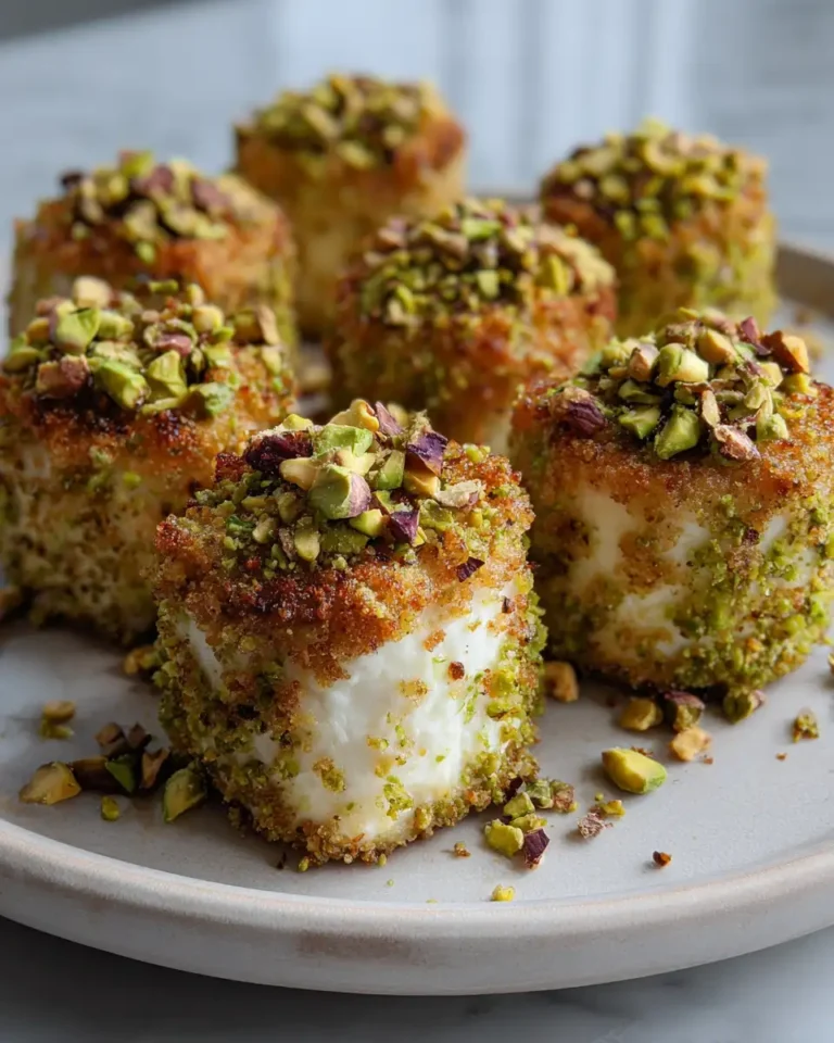 Irresistible Pistachio-Crusted Brie Bites: A Gourmet Delight - Featured Image