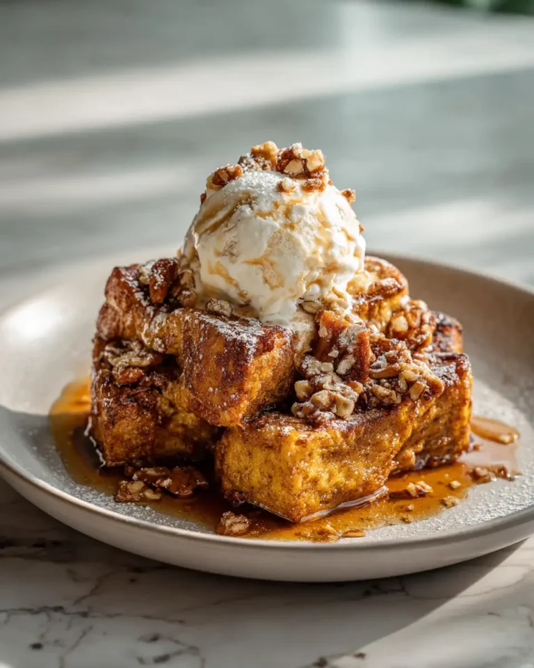 Indulge in Fall Flavors with Irresistible Pumpkin French Toast Casserole - Featured Image