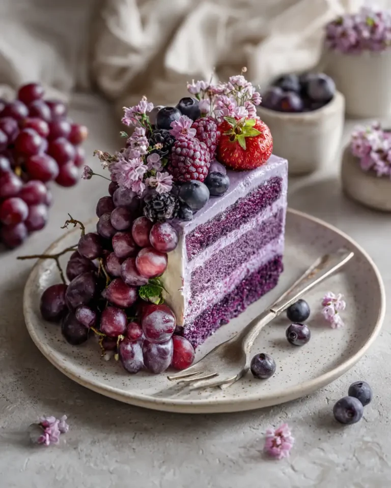 Indulge in the Magic of Purple Velvet Cake Delight - Featured Image
