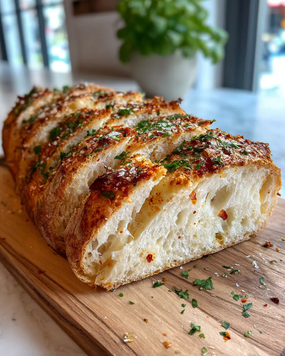 Final dish - Artisan Delight: Master the Perfect Rustic Italian Bread Recipe