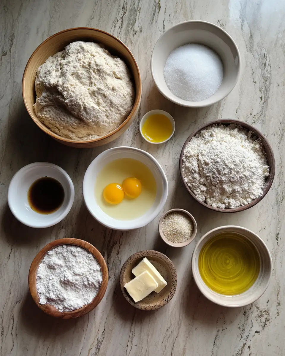 Ingredients for Artisan Delight: Master the Perfect Rustic Italian Bread Recipe