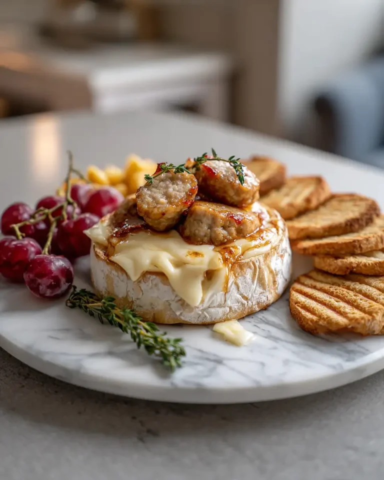 Ultimate Comfort: Sausage Baked Brie Bliss - Featured Image