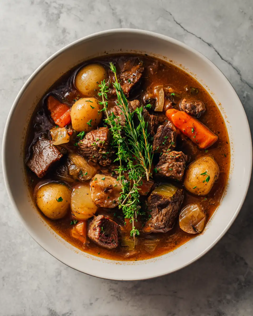 Final dish - Hearty Comfort: The Ultimate Slow Cooker Beef Stew Recipe