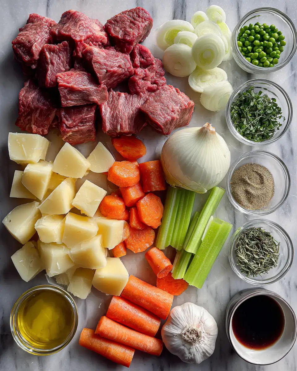 Ingredients for Hearty Comfort: The Ultimate Slow Cooker Beef Stew Recipe