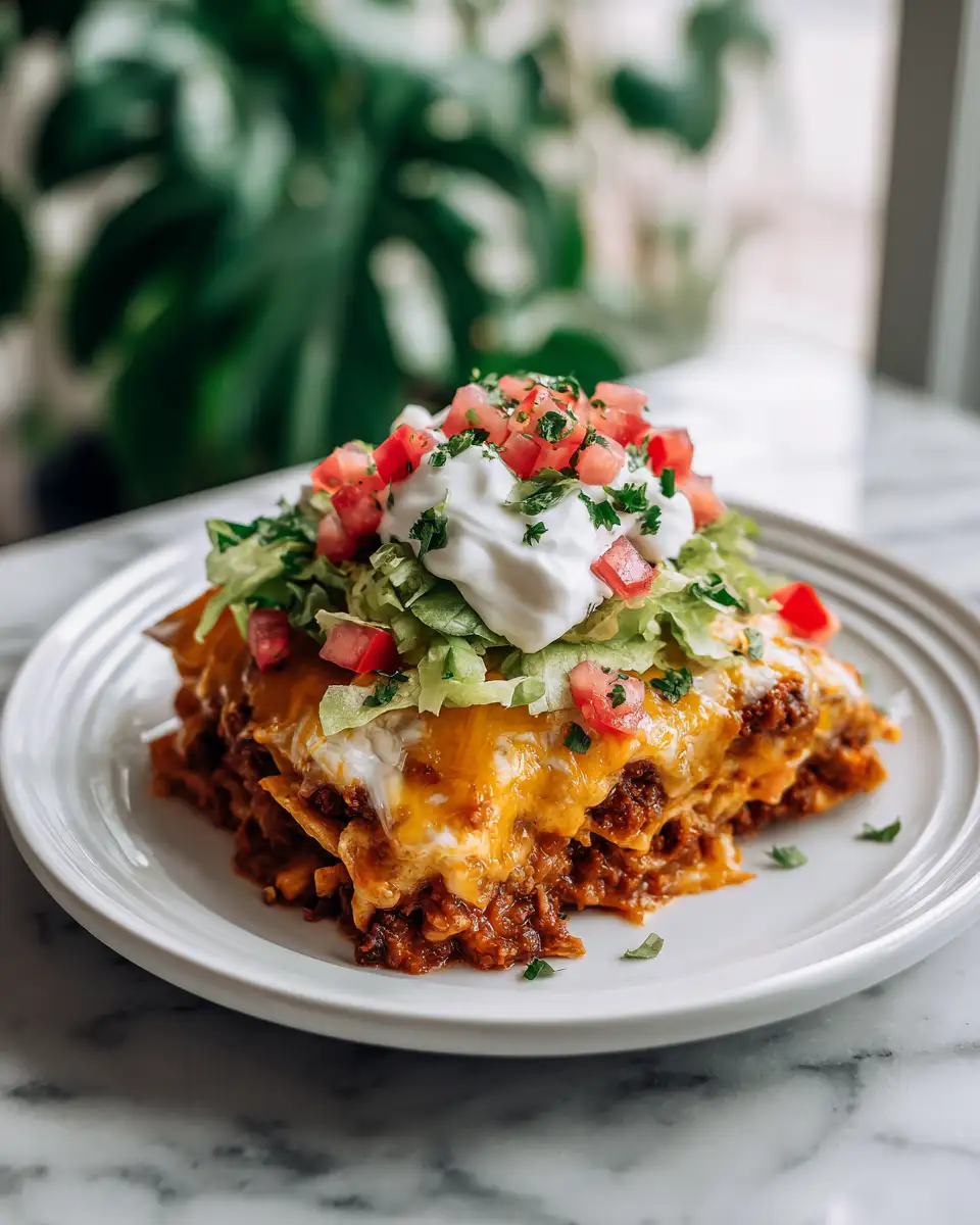 Savor the Flavor: Slow Cooker Taco Casserole Magic - Featured Image