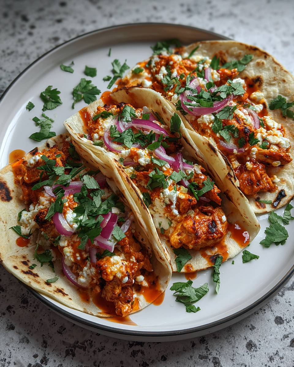 Sizzling Spicy Chicken Tacos That Will Ignite Your Taste Buds - Featured Image