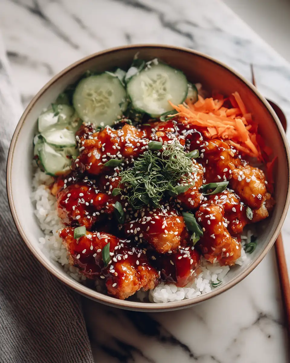 Savor the Flavor with Irresistible Sticky Teriyaki Chicken Bowls - Featured Image