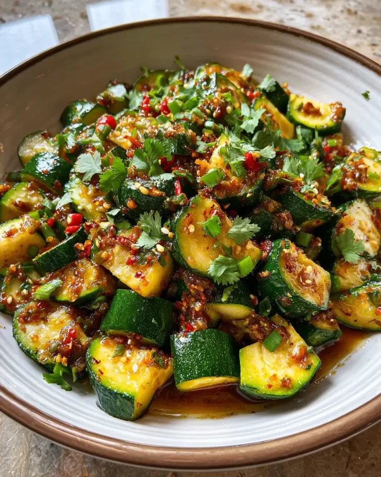 Zesty Asian Zucchini: A Flavorful Side Dish Sensation - Featured Image