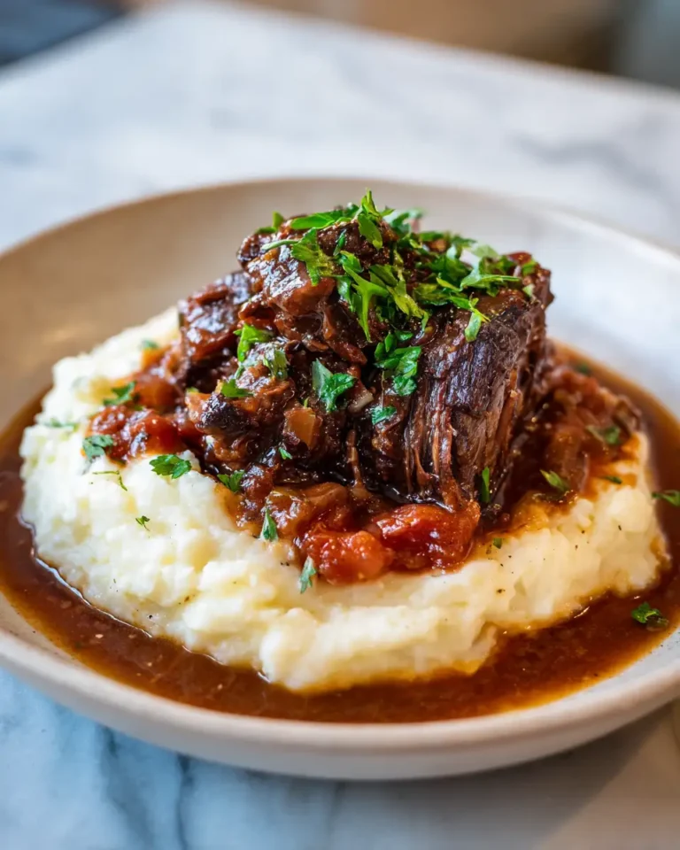 Melt-in-Your-Mouth Short Rib Ragu on a Cloud of Mashed Potatoes - Featured Image