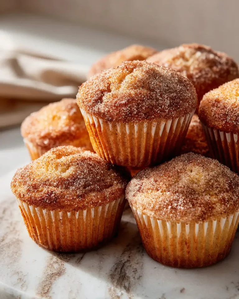 Cozy Up with Irresistible Warm Cinnamon Sugar Donut Muffins - Featured Image
