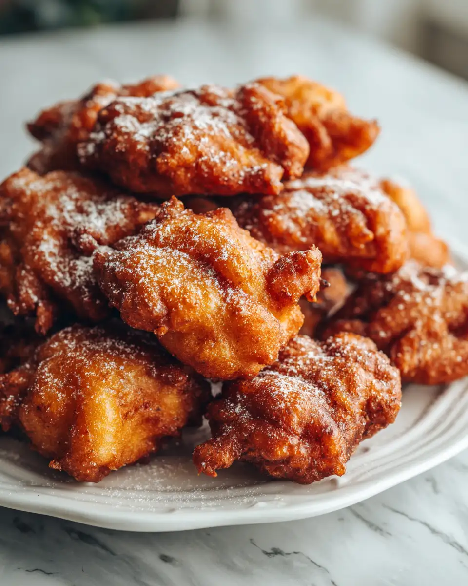 Irresistible Apple Fritters with a Cinnamon Sugar Twist - Featured Image