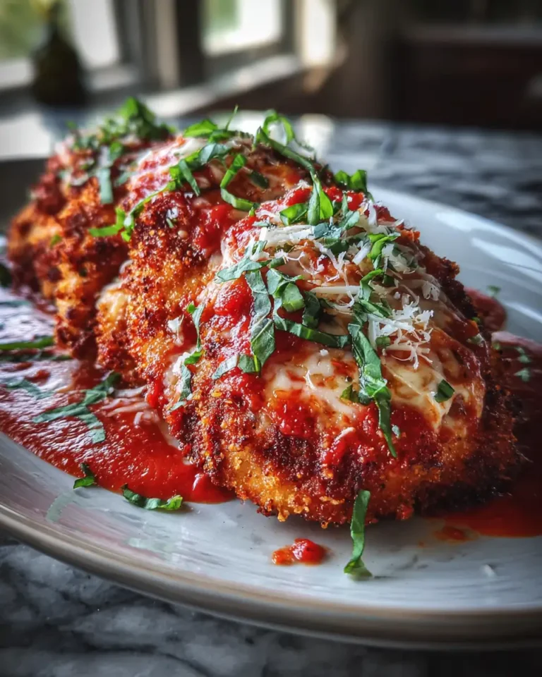 Crispy Comfort: Irresistible Baked Chicken Parmesan Recipe - Featured Image