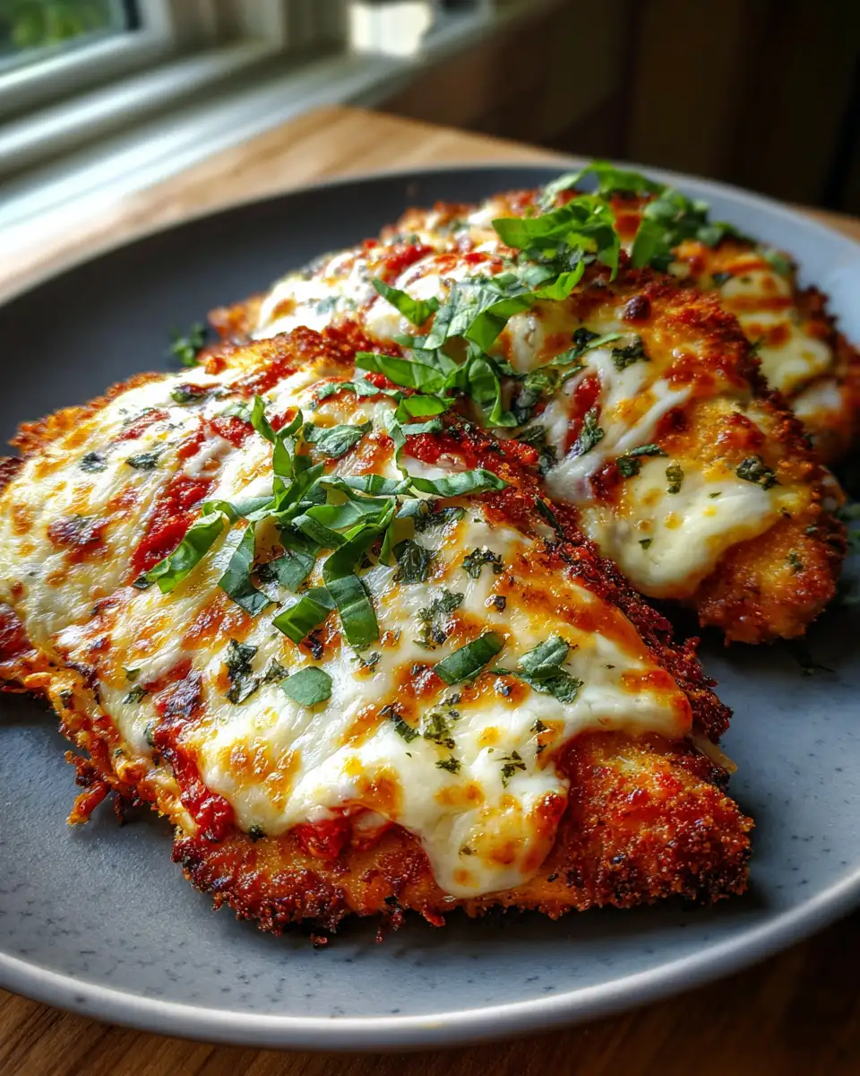 Final dish - Crispy Comfort: Irresistible Baked Chicken Parmesan Recipe
