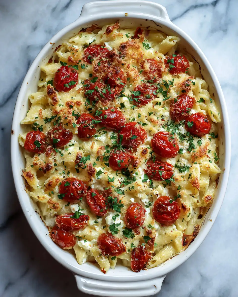 Irresistible Baked Feta Pasta with Cherry Tomatoes: Your Next Go-To Comfort Dish