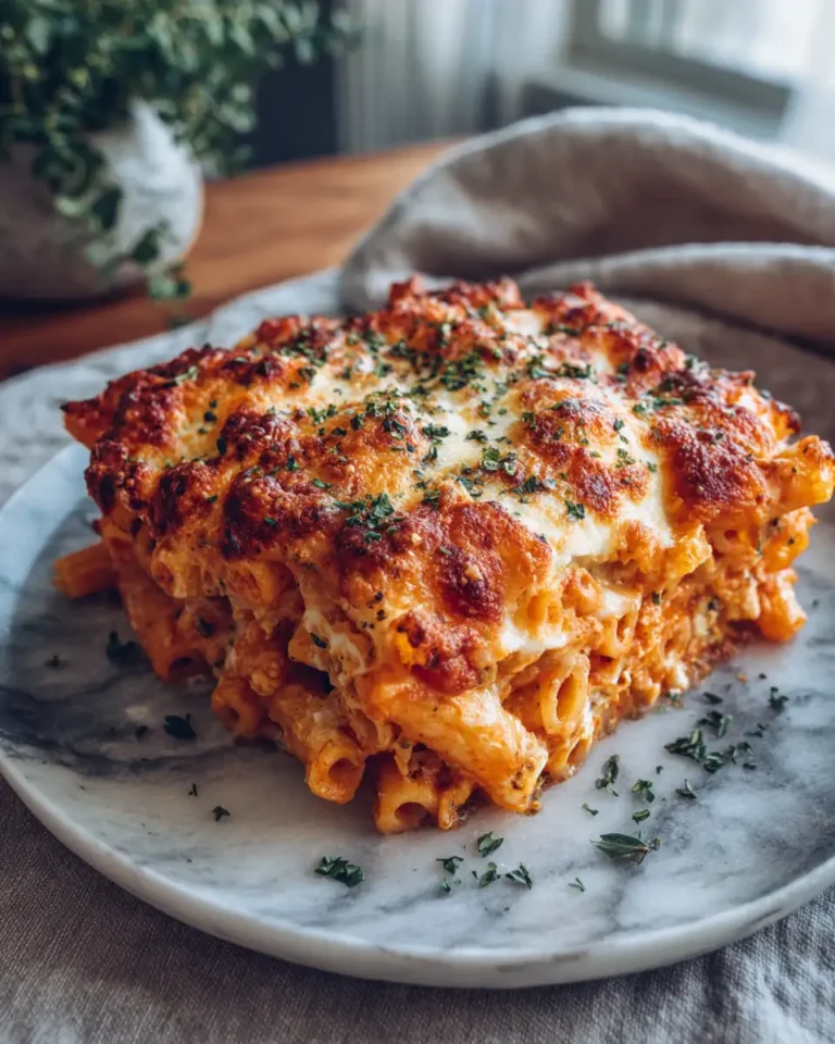 Ultimate Comfort: Baked Ziti with Ricotta and Mozzarella Delight - Featured Image