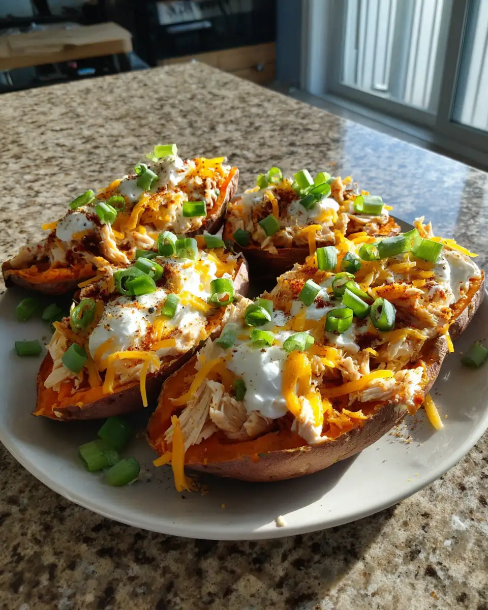 Ingredients for Savor the Flavor: BBQ Chicken Stuffed Sweet Potatoes Delight