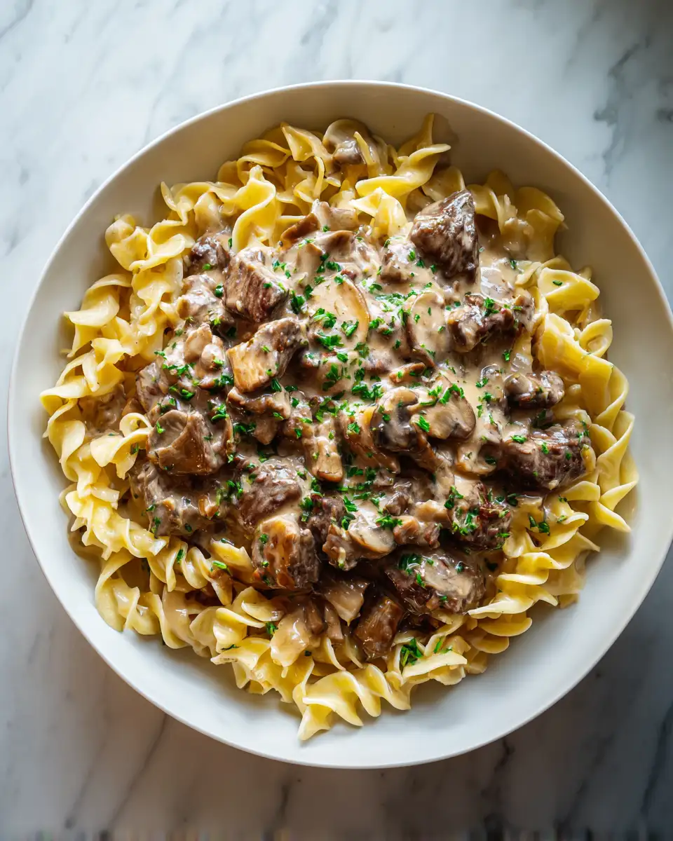 Final dish - Beef Stroganoff Casserole: Comfort Food Redefined