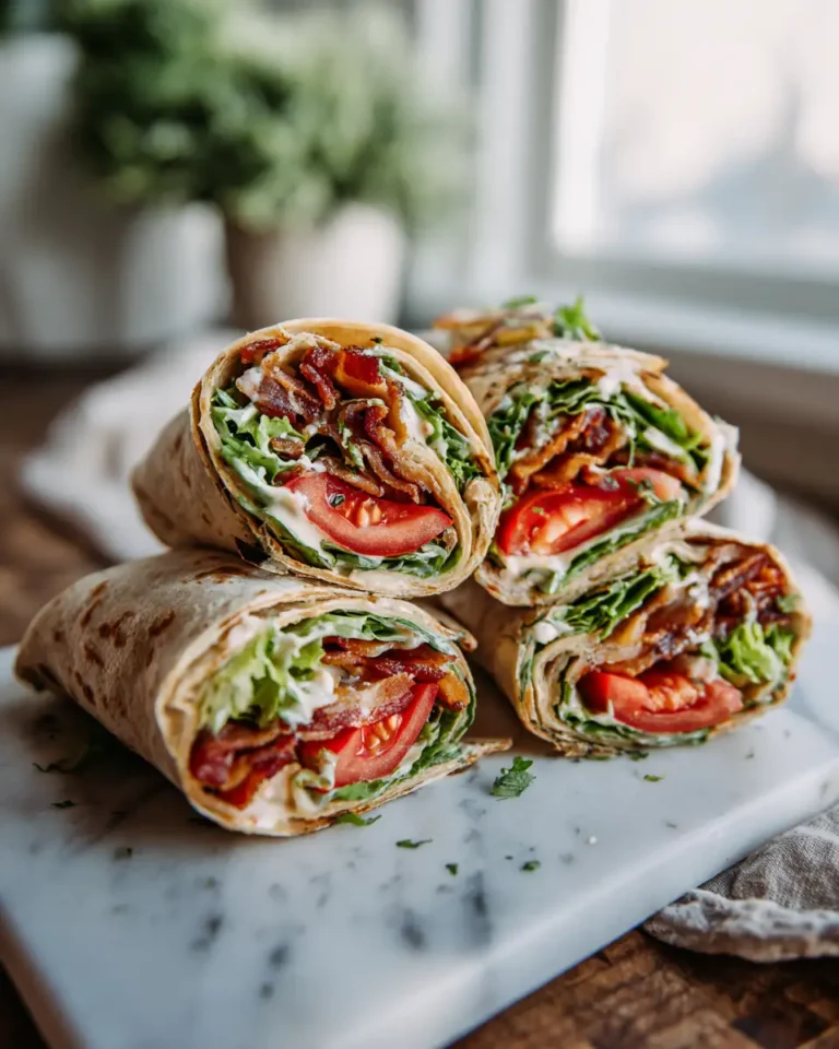 Unveiling the Ultimate BLT Wraps with a Secret Sauce Twist - Featured Image