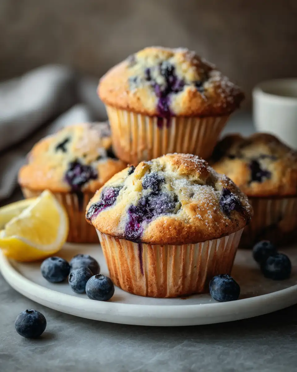 Bursting with Flavor: Blueberry Lemon Muffins Delight - Featured Image