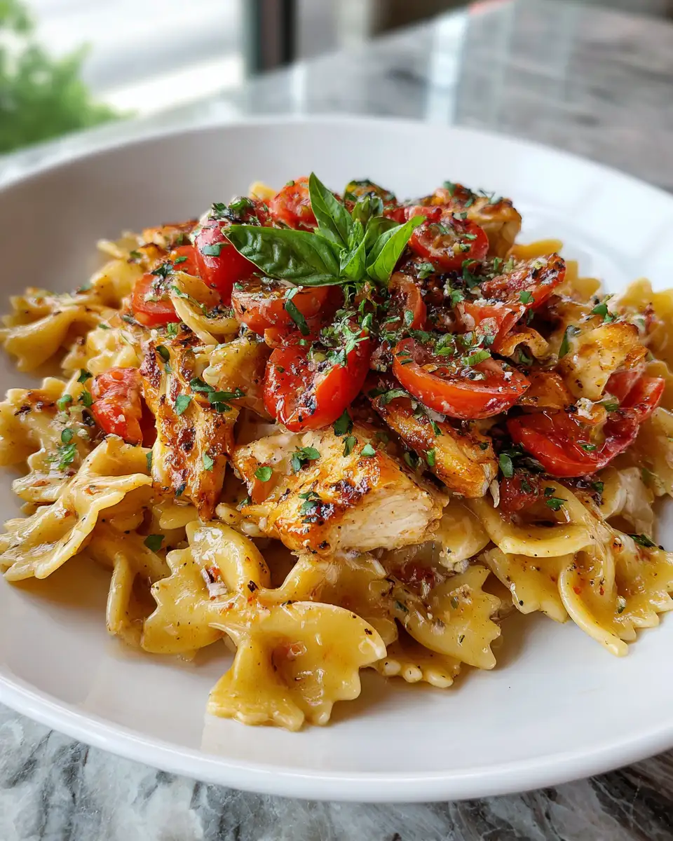 Savor Every Bite: Exploring the Flavors of Bruschetta Chicken Pasta - Featured Image
