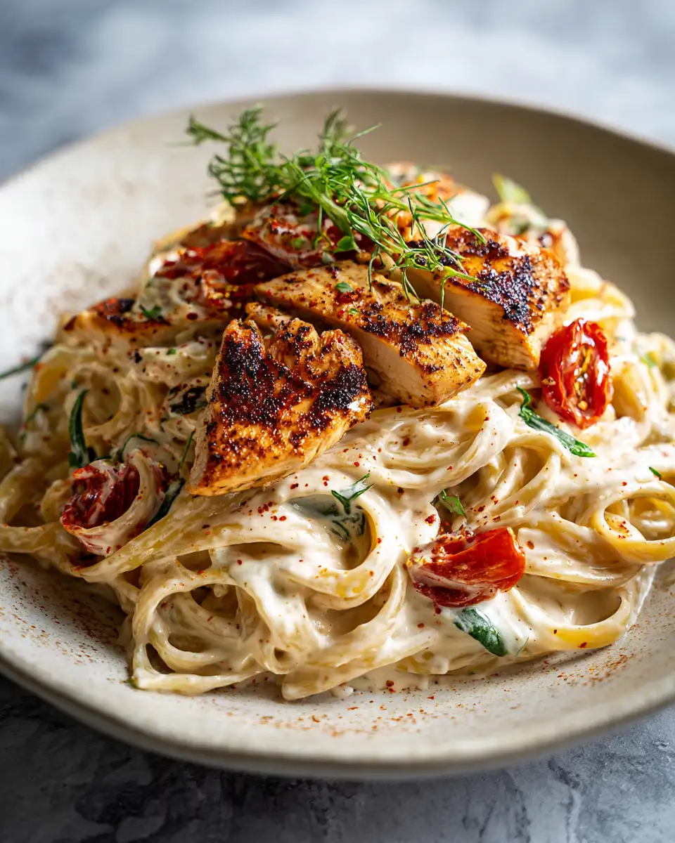 Spice Up Your Dinner with Irresistible Cajun Chicken Alfredo - Featured Image