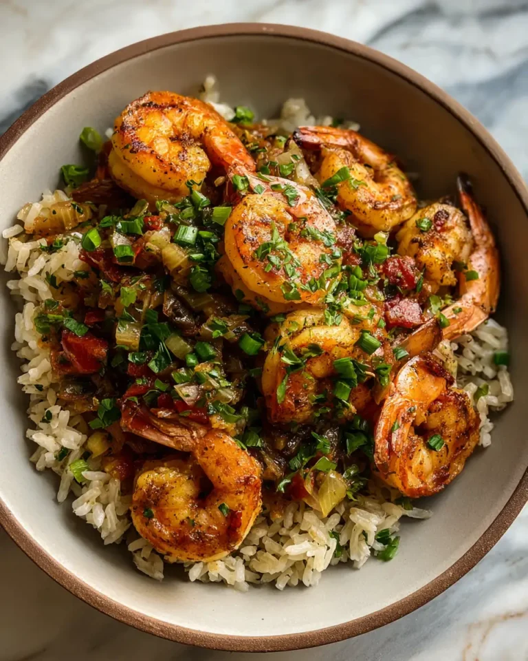 Spice Up Your Dinner with a Zesty Cajun Shrimp Rice Bowl - Featured Image