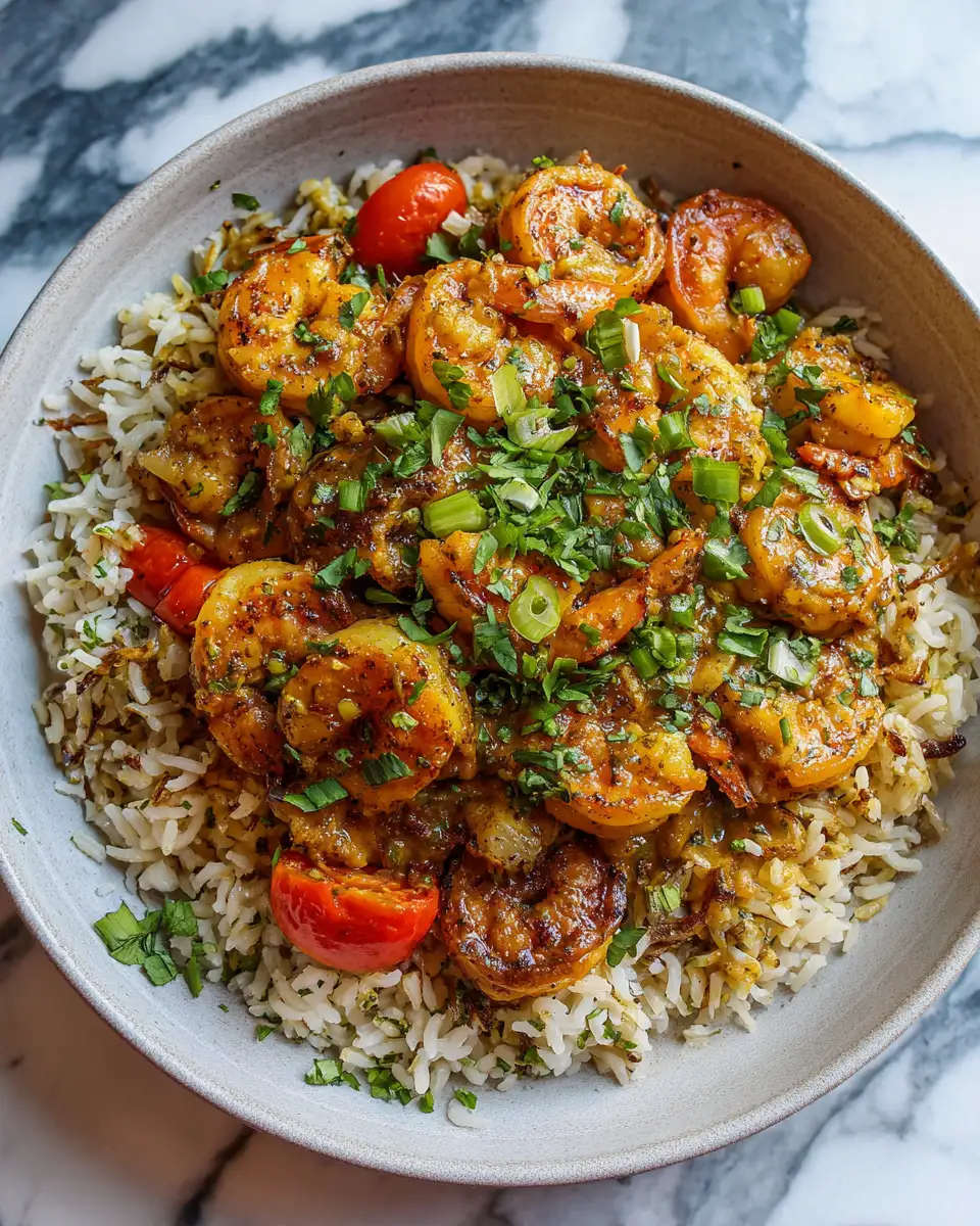 Final dish - Spice Up Your Dinner with a Zesty Cajun Shrimp Rice Bowl