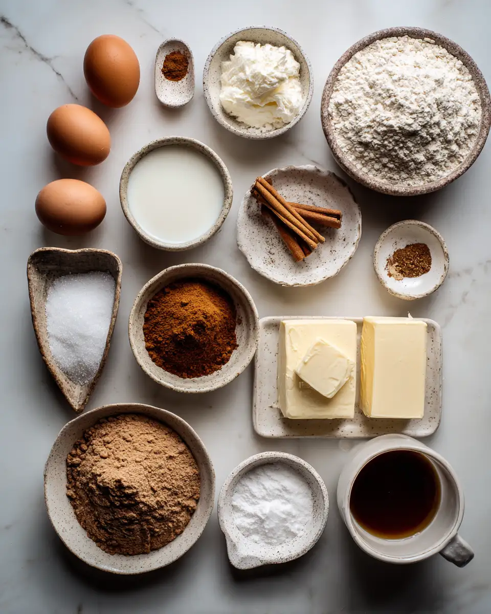 Ingredients for Warm Up Your Morning with Irresistible Chai Cinnamon Rolls